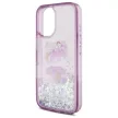 Hello Kitty HKHCP16SL50PPU iPhone 16, 6.1" tok, lila hardcase Liquid Glitter 50TH Anniversary Party