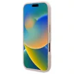Guess GUHMP16SU4GPRP iPhone 16 6.1" tok, rózsaszín hardcase 4G Logo Plate MagSafe