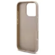 Guess GUHCP16LPG4GPH iPhone 16 Pro 6.3" tok, fehér hardcase New 4G Triangle