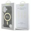 Guess GUHMP16SH4STK iPhone 16 6.1" tok, fekete IML 4G MagSafe