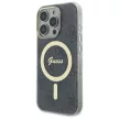 Guess GUHMP16LH4STK iPhone 16 Pro 6.3" tok, fekete IML 4G MagSafe