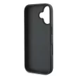 Guess case iPhone 16 Plus 6,7" GUHCP16MG4GLGR tok, szürke hardcase 4G Bottom Stripe
