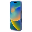 Guess GUHMP16SU4GPRB iPhone 16 6.1" tok, kék hardcase 4G Logo Plate MagSafe