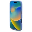 Guess GUHMP16LU4GPRB iPhone 16 Pro 6.3" tok, kék hardcase 4G Logo Plate MagSafe