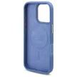 Guess GUHMP16LU4GPRB iPhone 16 Pro 6.3" tok, kék hardcase 4G Logo Plate MagSafe