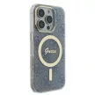 Guess GUHMP16LH4STB iPhone 16 Pro 6.3" tok, kék hardcase IML 4G MagSafe