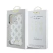 Guess GUHMP16SPGPYSH iPhone 16 6.1" tok, fehér hardcase Peony Script Logo MagSafe
