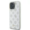 Guess GUHMP16LPGPYSH iPhone 16 Pro 6.3" tok, fehér hardcase Peony Script Logo MagSafe
