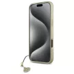 Guess GUHCP16SGF4GBR iPhone 16 6.1", tok, barna hardcase 4G Charms Collection
