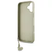 Guess GUHCP16SGF4GBR iPhone 16 6.1", tok, barna hardcase 4G Charms Collection