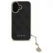 Guess GUHCP16SGF4GGR iPhone 16 6.1", tok, fekete 4G Charms Collection