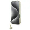 Guess GUHCP16LGF4GGR iPhone 16 Pro 6.3", tok, fekete 4G Charms Collection