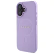 Guess GUHMP16SPSAHMCU iPhone 16 6.1", tok, lila hardcase Saffiano MagSafe
