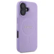 Guess GUHMP16SPSAHMCU iPhone 16 6.1", tok, lila hardcase Saffiano MagSafe
