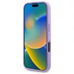 Guess GUHMP16SPSAHMCU iPhone 16 6.1", tok, lila hardcase Saffiano MagSafe