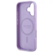 Guess GUHMP16SPSAHMCU iPhone 16 6.1", tok, lila hardcase Saffiano MagSafe