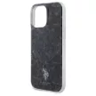 US Polo USHMP16LHOCLDPK iPhone 16 Pro 6.3" tok, fekete IML Ring MagSafe