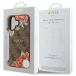 Guess GUHMP16SP4ROPEMCW iPhone 16 6.1" hardcase 4G Flowers Print MagSafe tok, barna