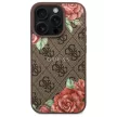 Guess GUHMP16LP4ROPEMCW iPhone 16 Pro 6.3" hardcase 4G Flowers Print MagSafe tok, barna