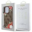 Guess GUHMP16LP4ROPEMCW iPhone 16 Pro 6.3" hardcase 4G Flowers Print MagSafe tok, barna
