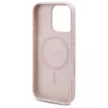 Guess GUHMP16LP4ROPEMCP iPhone 16 Pro 6.3" hardcase 4G Flowers Print MagSafe tok, rózsaszín