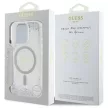GUESS IPHONE 16 Pro MagSafe GUHMP16LRGRGES (Resin Gradient Glitter) silver