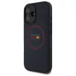 Red Bull RBHMP16M24PUILVR iPhone 16 Plus 6.7" Ring MagSafe Leather tok, sötétkék