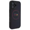 Red Bull RBHMP16M24PUILVR iPhone 16 Plus 6.7" Ring MagSafe Leather tok, sötétkék