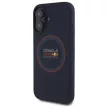 Red Bull IPHONE 16 MagSafe RBHMP16S24SIILVR Silicone Ring tok, sötétkék