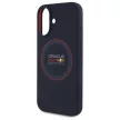 Red Bull IPHONE 16 MagSafe RBHMP16S24SIILVR Silicone Ring tok, sötétkék