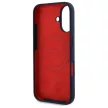 Red Bull IPHONE 16 MagSafe RBHMP16S24SIILVR Silicone Ring tok, sötétkék