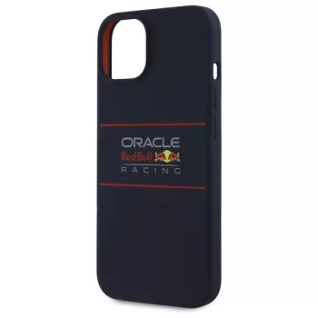   Red Bull IPHONE 14 compatible MagSafe RBHMP14S24SIHSRV (Silicone Horizontal Center Red Logo), sötétkék