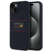 Red Bull IPHONE 14 compatible MagSafe RBHMP14S24SIHSRV (Silicone Horizontal Center Red Logo), sötétkék