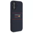 Red Bull IPHONE 16 Plus compatible MagSafe RBHMP16M24SIHSRV (Silicone Horizontal Center tok, sötétkék
