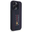 Red Bull IPHONE 15 Pro MagSafe RBHMP15L24SIOLRV (Silicone Oversize Vertical Logo) tok, sötétkék