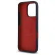 Red Bull IPHONE 16 Pro MagSafe RBHMP16L24SIOLRV (Silicone Oversize Vertical Logo) tok, sötétkék