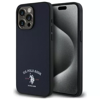   US Polo USHCP15XPARV iPhone 15 Pro Max 6,7" tok, sötétkék Printed DH Logo