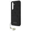 Guess GUHCS24FEGF4GGR Samsung Galaxy S24 FE hardcase 4G Charms Collection tok, szürke