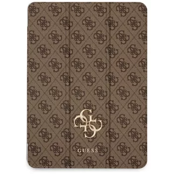   Guess GUFC13RM24PS4SGW iPad Air 13" 2024   Magnetic 4G Big Logo tok, barna