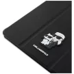 Karl Lagerfeld KLFC11RM24SAKCK iPad Air 11" Book Cover Saffiano Magnetic Karl &Choupette tok, fekete