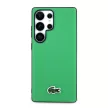 Lacoste Iconic Petit Pique Woven Logo MagSafe Samsung Galaxy S25 Ultra tok, zöld