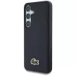 Lacoste Iconic Petit Pique Woven Logo MagSafe Samsung Galaxy S25 tok, sötétkék