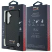 Red Bull Real Carbon Fiber Shiny Logo MagSafe Samsung Galaxy S25 tok, fekete