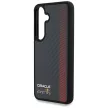 Red Bull Real Carbon Fiber Powerbar MagSafe Samsung Galaxy S25 Plus tok, fekete