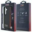 Red Bull Real Carbon Fiber Powerbar MagSafe Samsung Galaxy S25 Plus tok, fekete