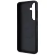 DKNY Leather Checkered Pattern MagSafe Samsung Galaxy S25 tok, szürke