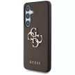 Guess Grained Big 4G Logo Small Classic LogoSamsung Galaxy S25 tok, barna