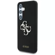 Guess Silicone Big 4G Logo Bottom Script Samsung Galaxy S25 tok, fekete