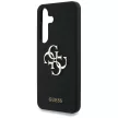 Guess Silicone Big 4G Logo Bottom Script Samsung Galaxy S25 tok, fekete