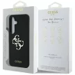 Guess Silicone Big 4G Logo Bottom Script Samsung Galaxy S25 tok, fekete